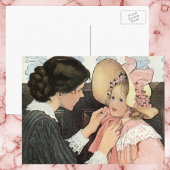 ジェシー・ウィルコックス・スミスのヴィンテージ「母と子」 ポストカード