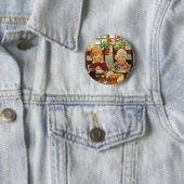 ジェシー・ウィルコックス・スミスの感謝する子供たち 缶バッジ (インサイチュ)