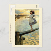 ジェシー・ウィルコックス・スミスの「小さなエムリー」 ポストカード (正面/裏面)