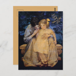 ジェシー・ウィルコックス・スミス母と子 ポストカード