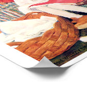 ジェシー・ウィルコックス・スミス・ガール裁縫 ポスター (角)