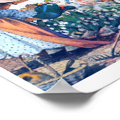 ジェシー・ウィルコックス・スミス・ガール&チューリップ ポスター (角)