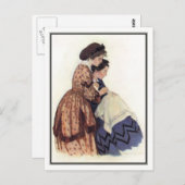 ジェシー・ウィルコックス・スミス – ジョーとベス ポストカード (正面/裏面)