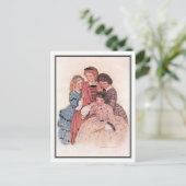 ジェシー・ウィルコックス・スミス – メグ、ジョー、ベス、エイミー ポストカード (スタンド正面)