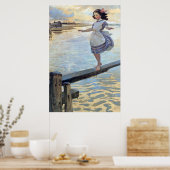 ジェシー・ウィルコックス・スミス – リトル・エムリー ポスター (キッチン)