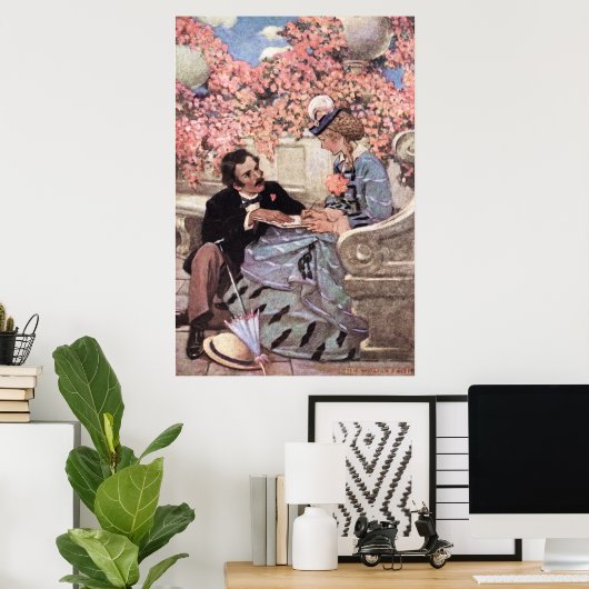 ジェシー・ウィルコックス・スミス – ローリーとエイミー ポスター (ホームオフィス)