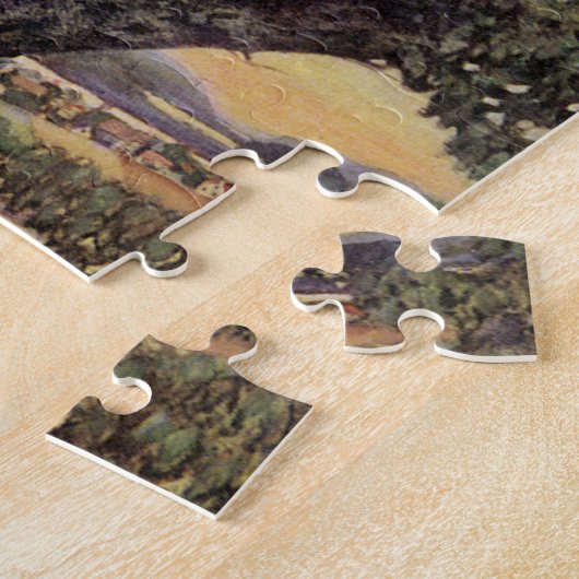 ジェシー・ウィルコック・スミスによる木々からの眺め ジグソーパズル (側面)