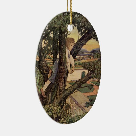 ジェシー・ウィルコック・スミスによる木々からの眺め セラミックオーナメント (右)
