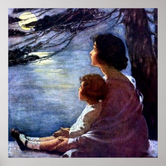 ジェシー・ウィルコック・スミスによる「月光」 ポスター (正面)