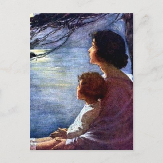 ジェシー・ウィルコック・スミスによる「月光」 ポストカード (正面)