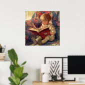 ジェシー・ウィルコック・スミスによる「静かな片隅」 ポスター (ホームオフィス)