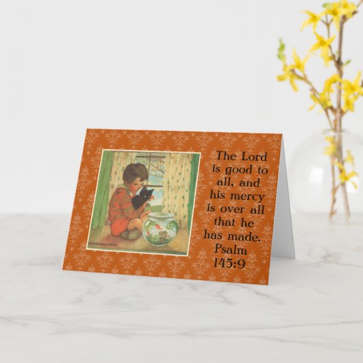 ジェシー・ウィルコック・スミスのアートワーク。 カード (黄色い花)