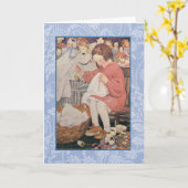 ジェシー・ウィルコック・スミスのアートワーク。 カード (黄色い花)