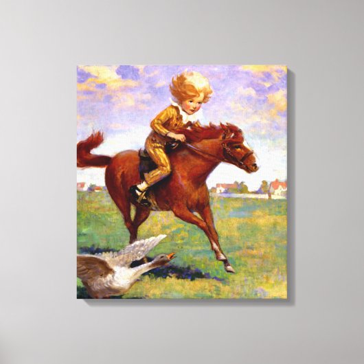 ジェシー・ウィルコック・スミス著「ジャッカナプス」 キャンバスプリント (正面)