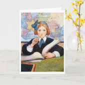 ジェシー·ウィルコック·スミス カード (黄色い花)