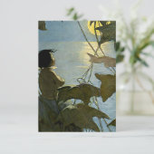 ジェシー·ウィルコック·スミス『ベビーと月』 サンキューカード (スタンド正面)