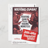 ジェシー・ジェームスがフランケンシュタイン娘はがき会う ポストカード (正面/裏面)