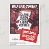 ジェシー・ジェームスがフランケンシュタイン娘はがき会う ポストカード (正面)