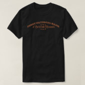 ジェシー・ジェームスのノースフィールド銀行 Tシャツ (デザイン正面)