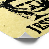 ジェシー・ジェームス・オールド・ワイルド・ウエスト・レプリカがポスターを募集 ポスター (角)