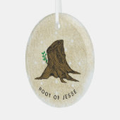 ジェシー・ツリー「ジェシーの根」 ガラスオーナメント (正面左)