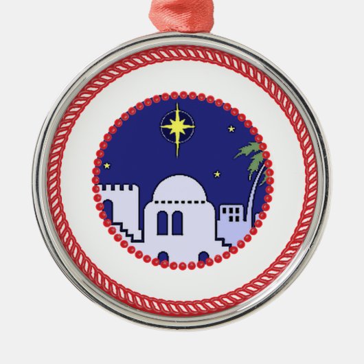 ジェシー・ツリー・ベツレヘム#1 メタルオーナメント (正面)