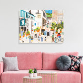 ジェシー・デイリー・イン・ムーセホール キャンバスプリント (インサイチュ (リビング))