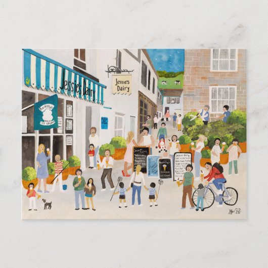 ジェシー・デイリー・イン・ムーセホール ポストカード (正面)