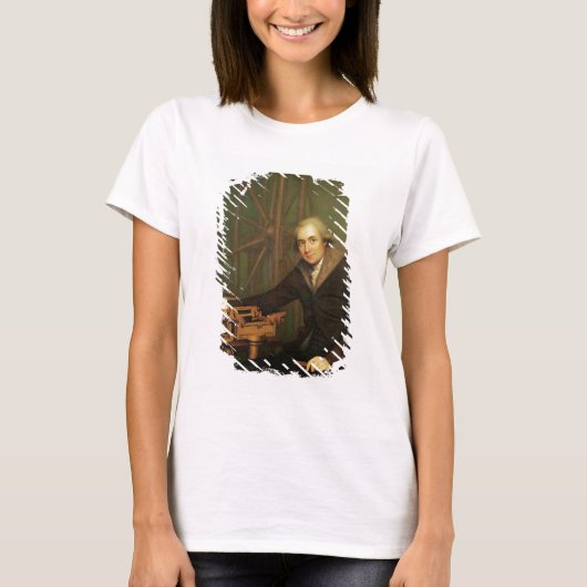 ジェシー・ラムズデンポートレート（1735年～1800年）(油・オン・カンv) tシャツ (正面)
