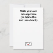 ジェシー、細胞、ワイン、猫カードに満足 招待状 (裏面)