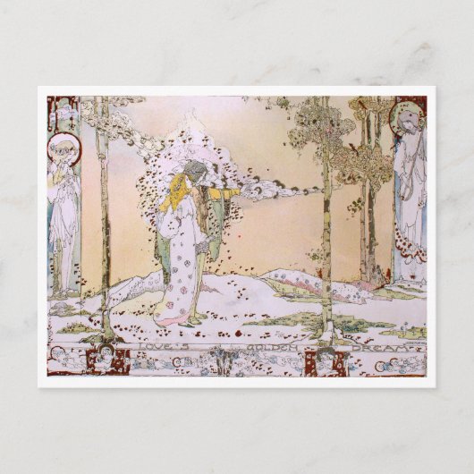 ジェシー・M・キング – ゴールデン・ドリームを愛する ポストカード (正面)