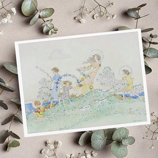 ジェシー・M・キング サマー・デイ・ポストカード ポストカード