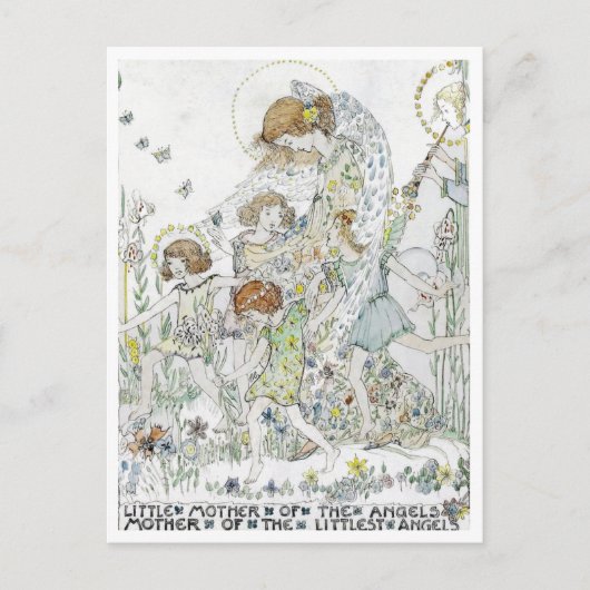 ジェシー・M・キング・リトル・マザー・オブ・ザ・エンジェルス ポストカード (正面)