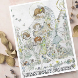 ジェシー・M・キング・リトル・マザー・オブ・ザ・エンジェルス ポストカード