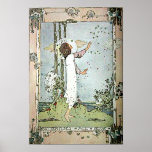 ジェシーM.キング – 蝶オールブルー ポスター