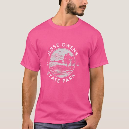 ジェスオーエンス州パークオハイオ Tシャツ (正面)