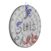 ジェススパリアートプリント ダーツボード (正面左)