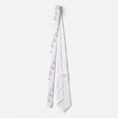 ジェススパリアートプリント ネクタイ (裏面)