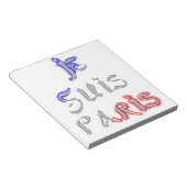 ジェススパリI love Paris ノートパッド (アングル)