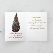 ジェスス・ラ・エセンシア・デ・ラ・ナヴィダッド。スペイン語 カード (内部)