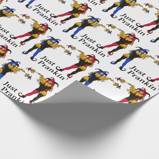 ジェスターのいたずらエイプリル・フールの日 ラッピングペーパー (角)