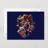 ジェスターカードプレーヤー ポストカード (正面/裏面)