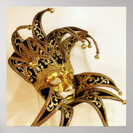 ジェスターカーニバルマスク ポスター (正面)