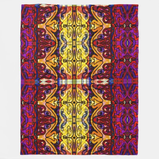 ジェスターズハット フリースブランケット (正面)