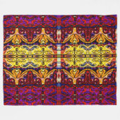 ジェスターズハット フリースブランケット (正面(横))