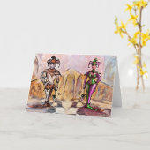 ジェスターズ・カード カード (黄色い花)