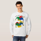 ジェスターズ・ハット・エイプリル・フールの日 Tシャツ (正面フル)