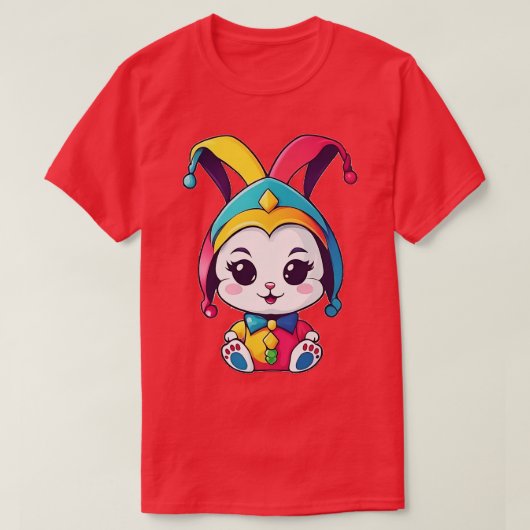 ジェスターバニー Tシャツ (デザイン正面)