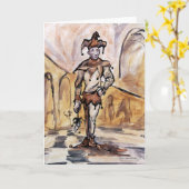 ジェスター カード (黄色い花)