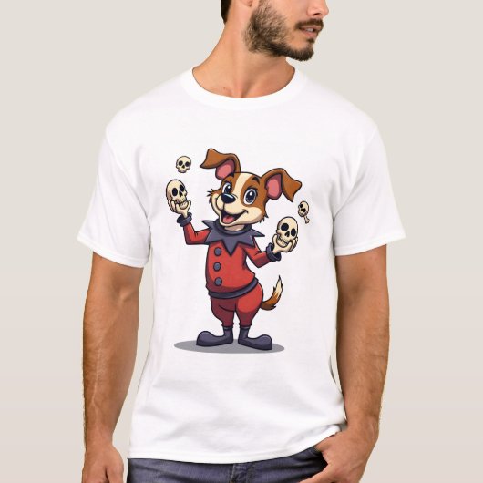 ジェスター・ジャック・ラッセル Tシャツ (正面)